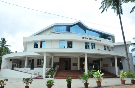 Divine Mercy Church at Fatima Retreat House, Jeppu